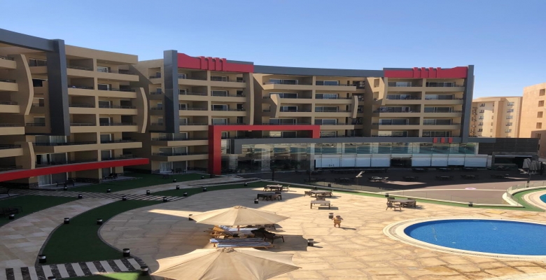 شالية بقريه اوشن بلو على البيسين للايجار اليوميى