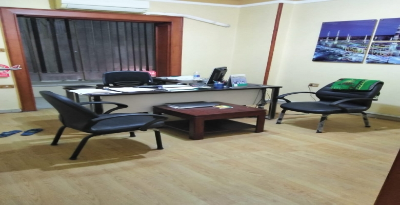 للإيجار شقة إدارى ناصية رئيسية بالمشاية العلوية 150 م