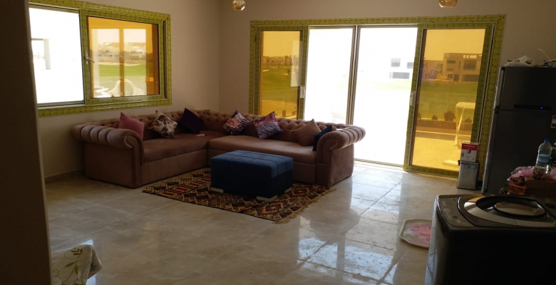 فيلا برايفت بول للايجار في هاسيندا باي ارضي 3غرف