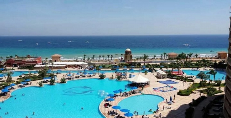 شالية بقرية بورتو السخنة للايجار اليومي