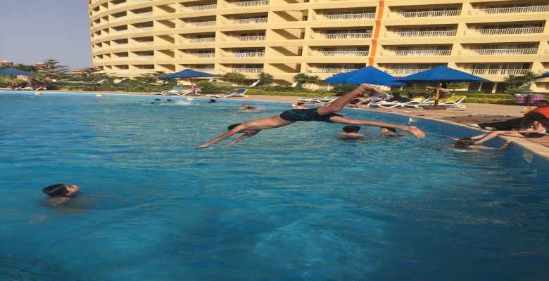 شالية بقرية بورتو السخنة للايجار اليومي