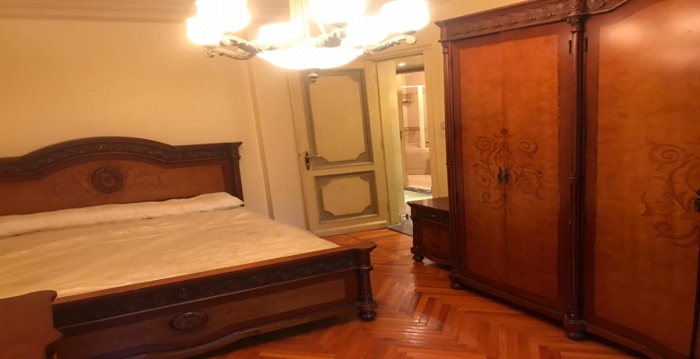 شقة الترا سوبر لوكس للايجار بالمهندسين بمدخل متميز وواجهة ممتازة 