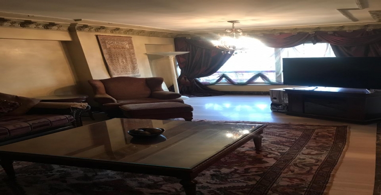 شقة الترا سوبر لوكس للايجار بالمهندسين بمدخل متميز وواجهة ممتازة 