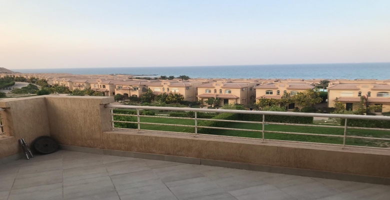 شاليه للايجار قرية تلال العين السخنة 2 غرف