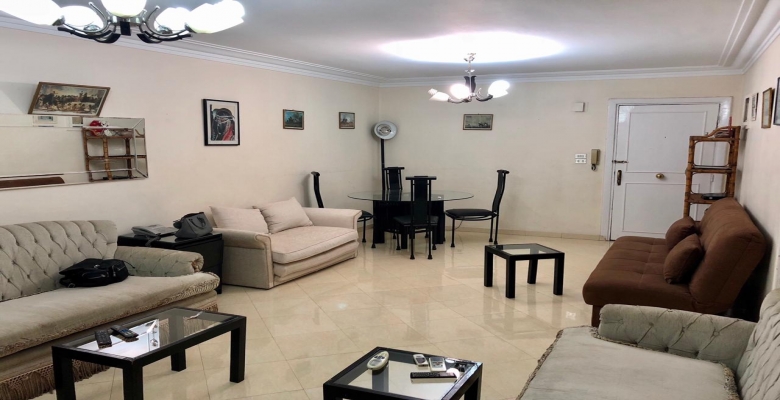 شقه مفروشة  للايجار في المهندسين في شارع لبنان , Furnished apartment for rent in Mohandessin, Lebanon Street