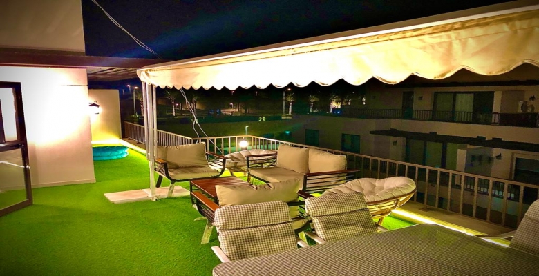 •شاليه بنتهاوس في مراسي بلانكا 3 غرف علي حمام السباحة مباشرة