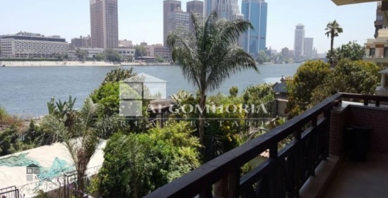 شقة مفروشة للإيجار - تطل على النيل - الزمالك