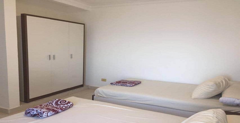 شالية مفروش للايجار في قريه تلال العين السخنة 2 غرف