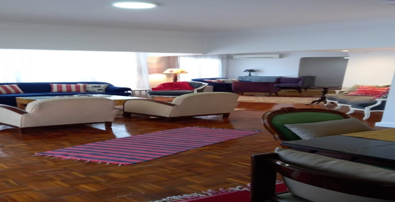 شقة مفروشة للإيجار - بالزمالك / Furnished apartment for rent - in Zamalek