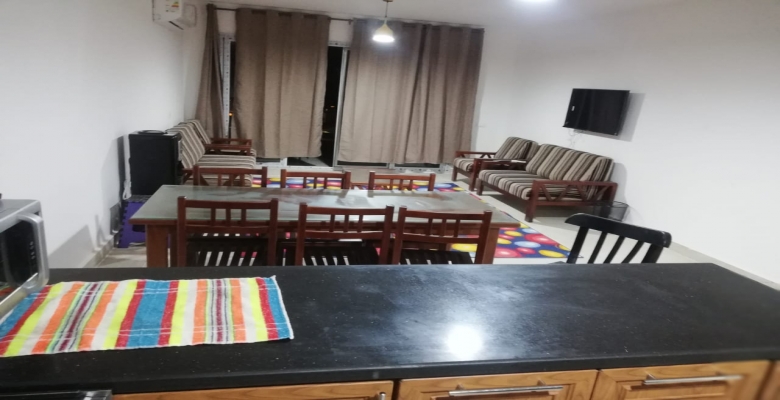 شالية للإيجار في قرية بلومار بالعين السخنة 3 غرف