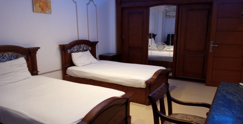 شقه مفروشه للايجار اليومي على النيل بالزمالك