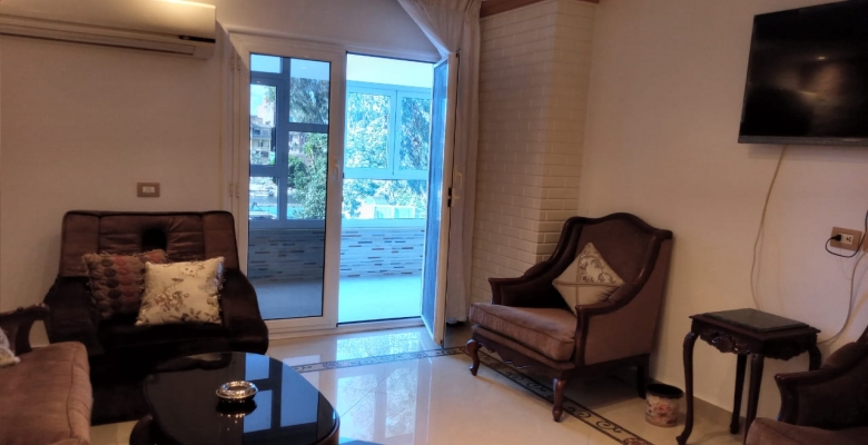 شقه مفروشه للايجار اليومي على النيل بالزمالك