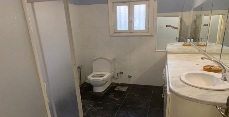 شقه نص مفروش للايجار بالزمالك/algomhoria