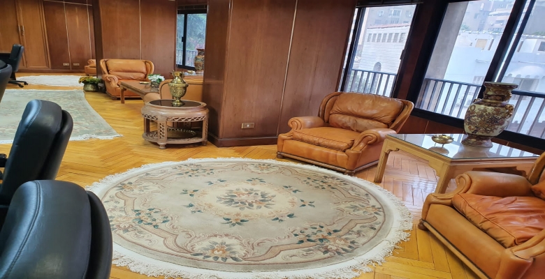 مكتب مفروش بالكامل للإيجار - الزمالك