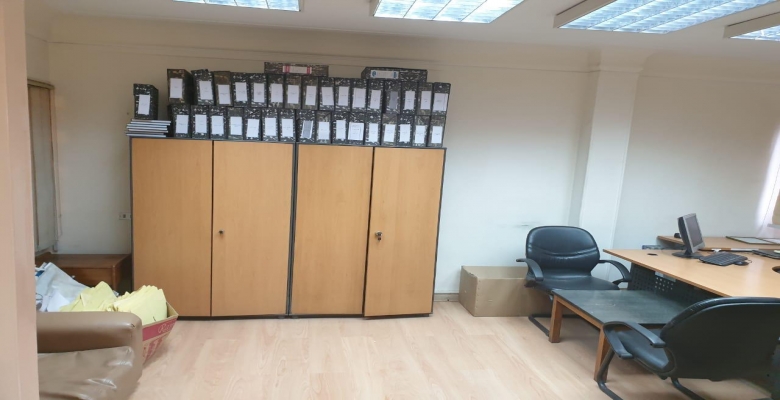 مكتب اداري مفروش للإيجار -شارع رئيسى  المهندسين