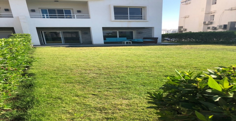 شاليه للايجار في امواج الدور ارضي 3غرف