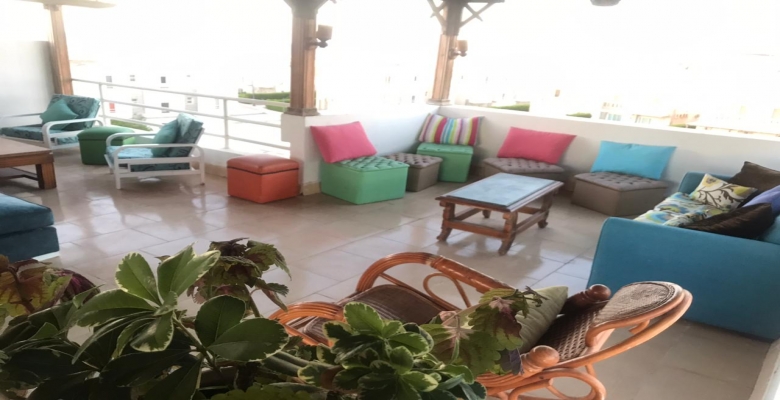 شاليه للايجار بروف بقريه امواج - الساحل الشمالي