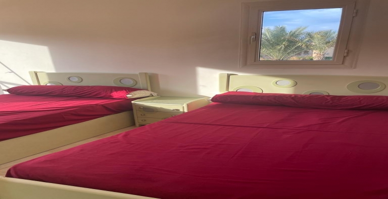 شاليه للايجار بقرية بياسيرا بالعين السخنة 3 غرف