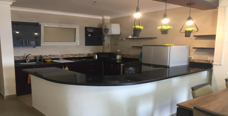 شاليه للايجار بقرية تلال بالعين السخنه