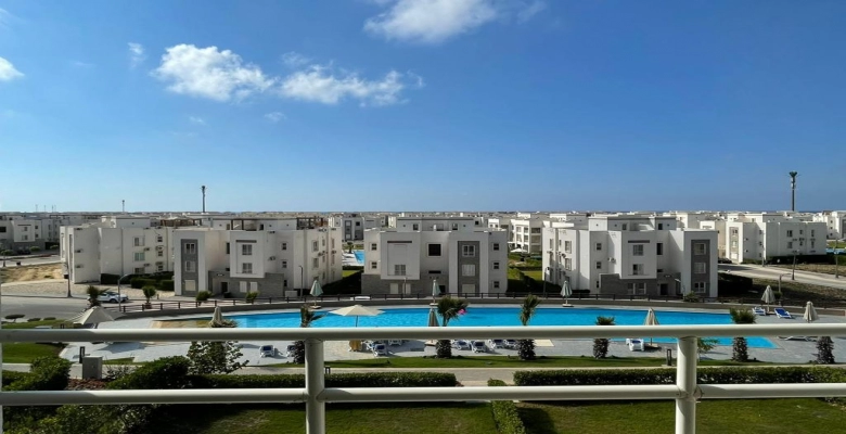 شاليه ايجار بالساحل الشمالي ( امواج ) / Chalet for rent in the North Coast (Amwaj)