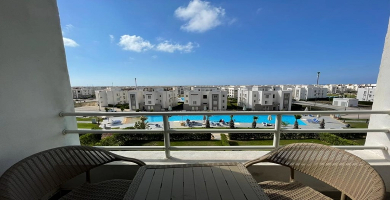 شاليه ايجار بالساحل الشمالي ( امواج ) / Chalet for rent in the North Coast (Amwaj)