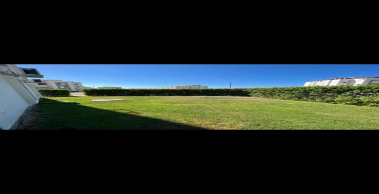 شاليه ارضي بجنينه للايجار بالساحل الشمالي ( امواج )