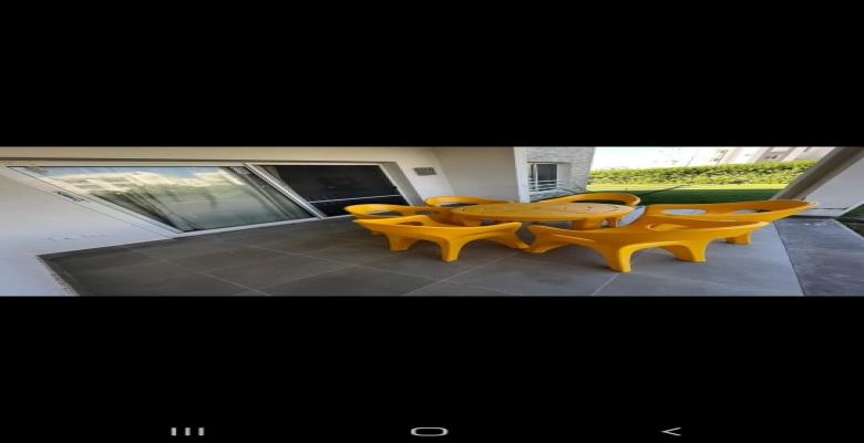 شاليه ارضي بجنينه للايجار بالساحل الشمالي ( امواج )