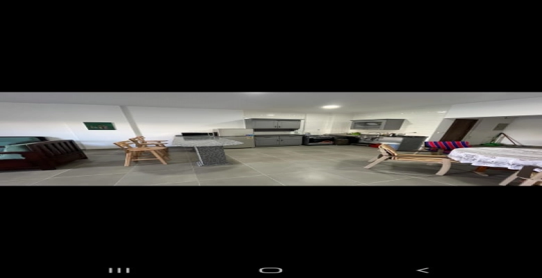 شاليه ارضي بجنينه للايجار بالساحل الشمالي ( امواج )