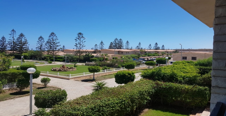 شاليه للايجار بقرية الزهور الساحل الشمالي