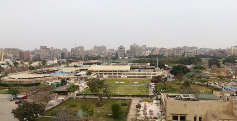 شقة للايجار امام نادي الصيد