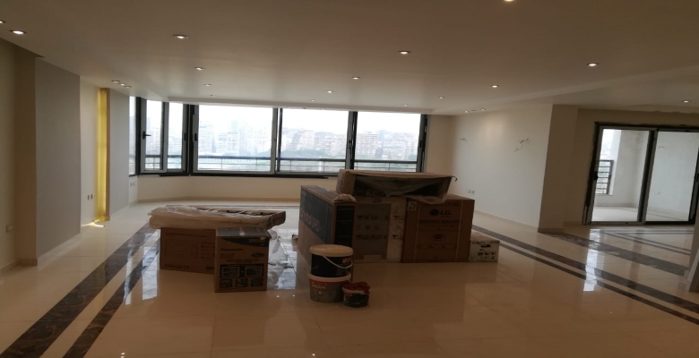 شقة للايجار امام نادي الصيد