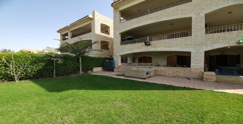 شالية مارينا 7 ارضي بجاردن 4 غرف