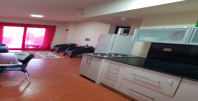 شاليه للايجار فى بورتو جولف غرفتين ارضي بجاردن