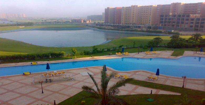 شاليه للايجار بالساحل الشمالى جولف مارينا - Chalet for rent in North Coast Golf Marina