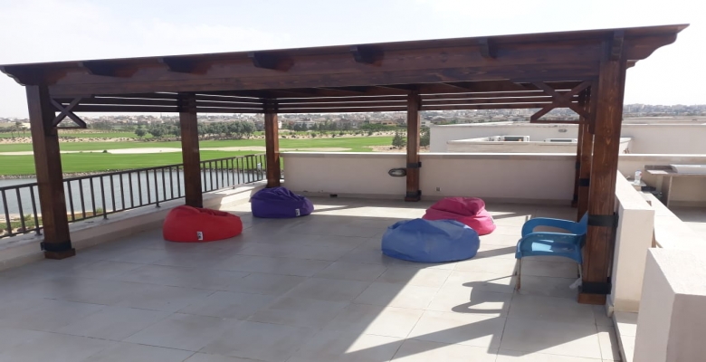 شاليه للايجار4 غرف --  بالساحل الشمالي -- مراسي بلانكا