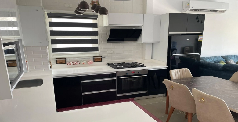 شالية بنتهاوس للإيجار قريه امواج الساحل الشمالي / Penthouse chalet for rent in Amwaj North Coast