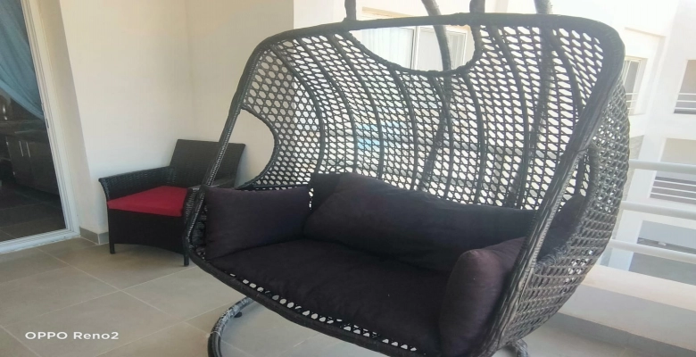 شاليه للايجار بقريقه امواج الساحل الشمالي / Chalet for rent in Amwaj North Coast