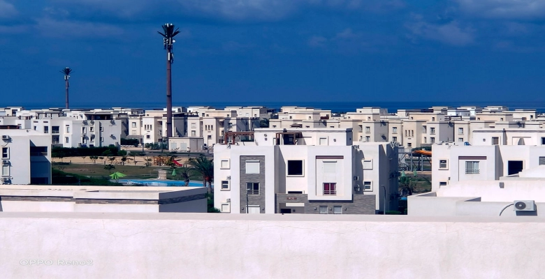 شاليه للايجار بقريقه امواج الساحل الشمالي / Chalet for rent in Amwaj North Coast