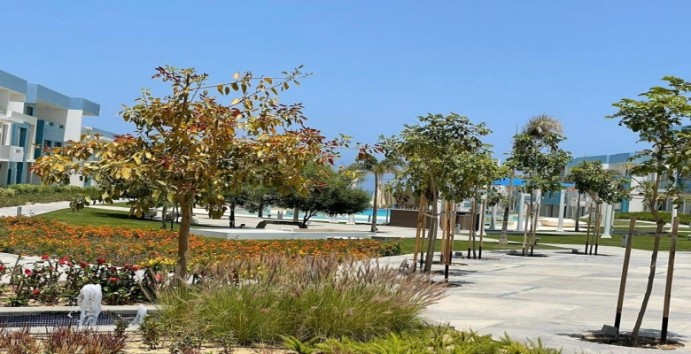 شاليه في فوكا باي في الساحل الشمالي   ,Chalet in Fouka Bay on the North Coast