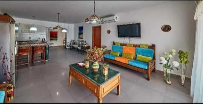 شاليه للإيجار سيدي عبد الرحمن امواج الساحل الشمالي Chalet for rent Sidi Abdel Rahman Amwaj North Coast