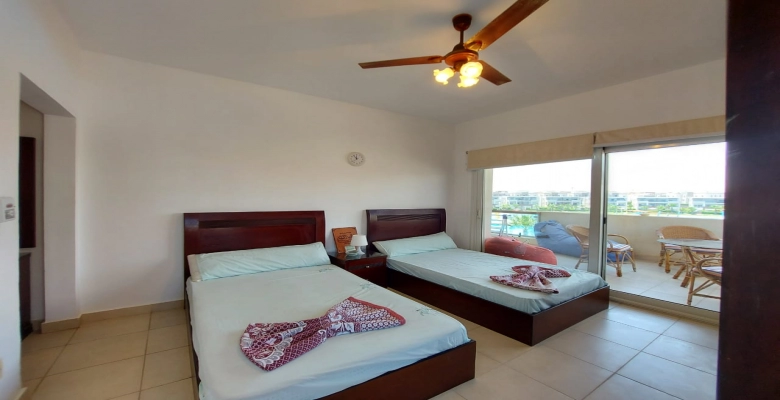 شاليه للإيجار سيدي عبد الرحمن امواج الساحل الشمالي Chalet for rent Sidi Abdel Rahman Amwaj North Coast