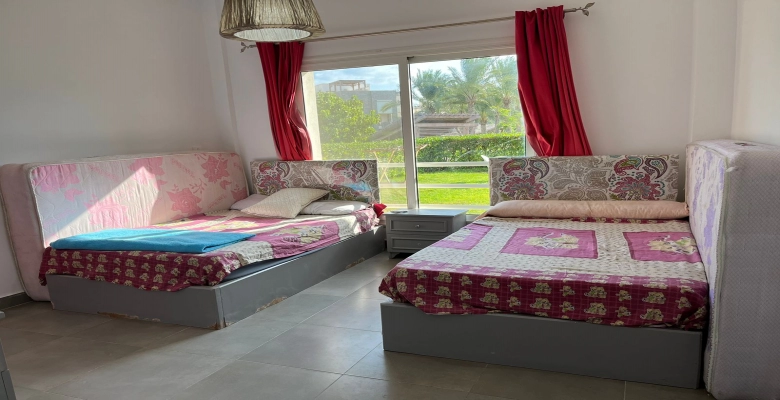 شاليه ف قرية امواج الساحل الشمالي امواج Chalet in Amwaj Village, North Coast, Amwaj