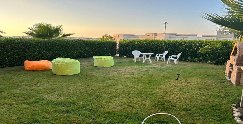 شاليه للإيجار قرية امواج الساحل الشمالي سيدي عبد الرحمن Chalet for rent in Amwaj Village