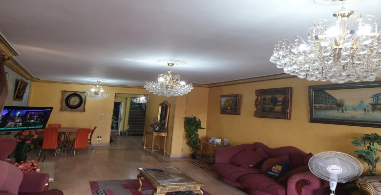 شقة مفروشة للايجار فى الدقى ميدان المساحه الدقي