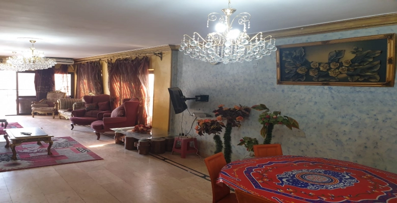 شقة مفروشة للايجار فى الدقى ميدان المساحه الدقي