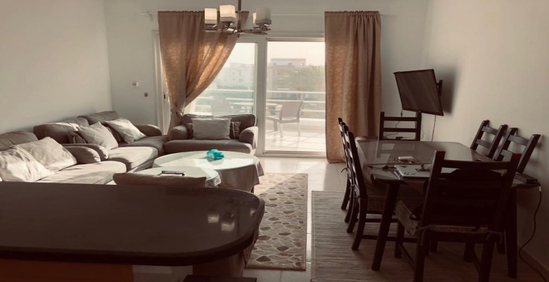 شاليه للايجار بقرية أمواج - الساحل الشمالي / A chalet is available for rent in Amwaj Village, North Coas