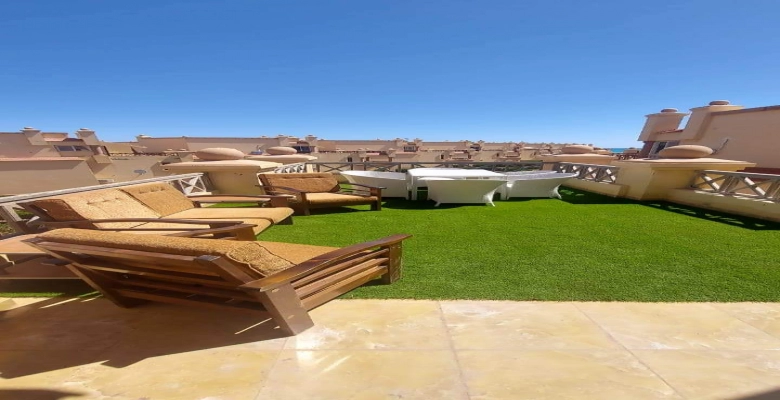 شاليه للايجار في الساحل الشمالي لازوردي باي  - Chalet for rent in North Coast Lazurde Bay