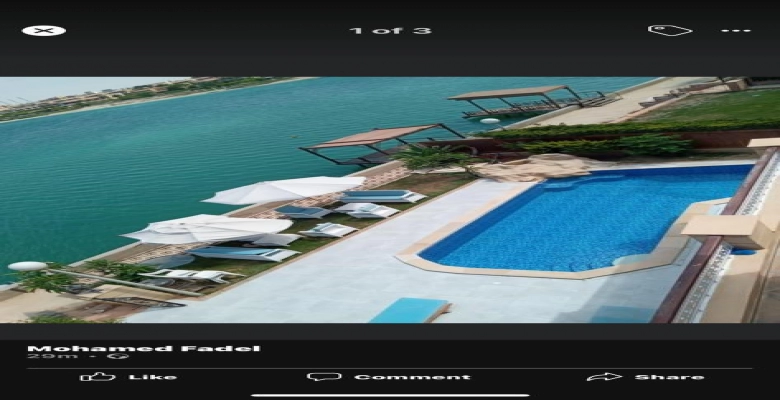 (فيلا للايجار) بمارينا الساحل الشمالي