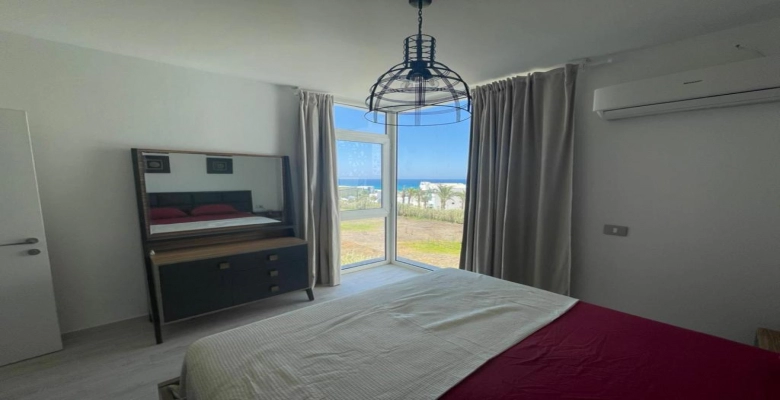 شاليه فندقي للايجار قرية فوكا باي 3غرفه