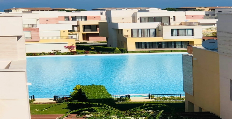 بنتهاوس للايجار بالساحل الشمالي ( مراسي بلانكا ) / Penthouse for rent in the North Coast (Marassi Blanca)